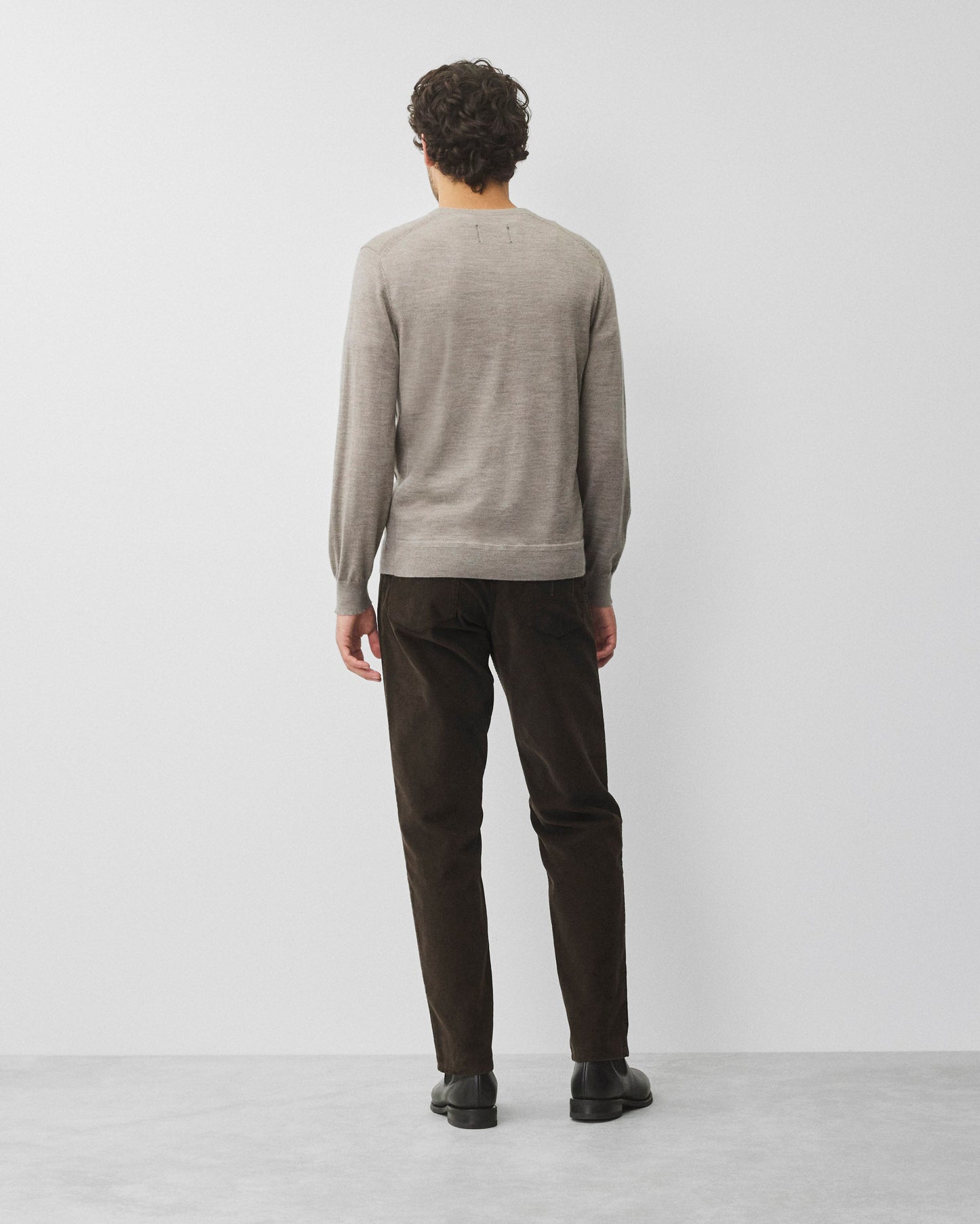 Lightweight Merino Harry Crewneck