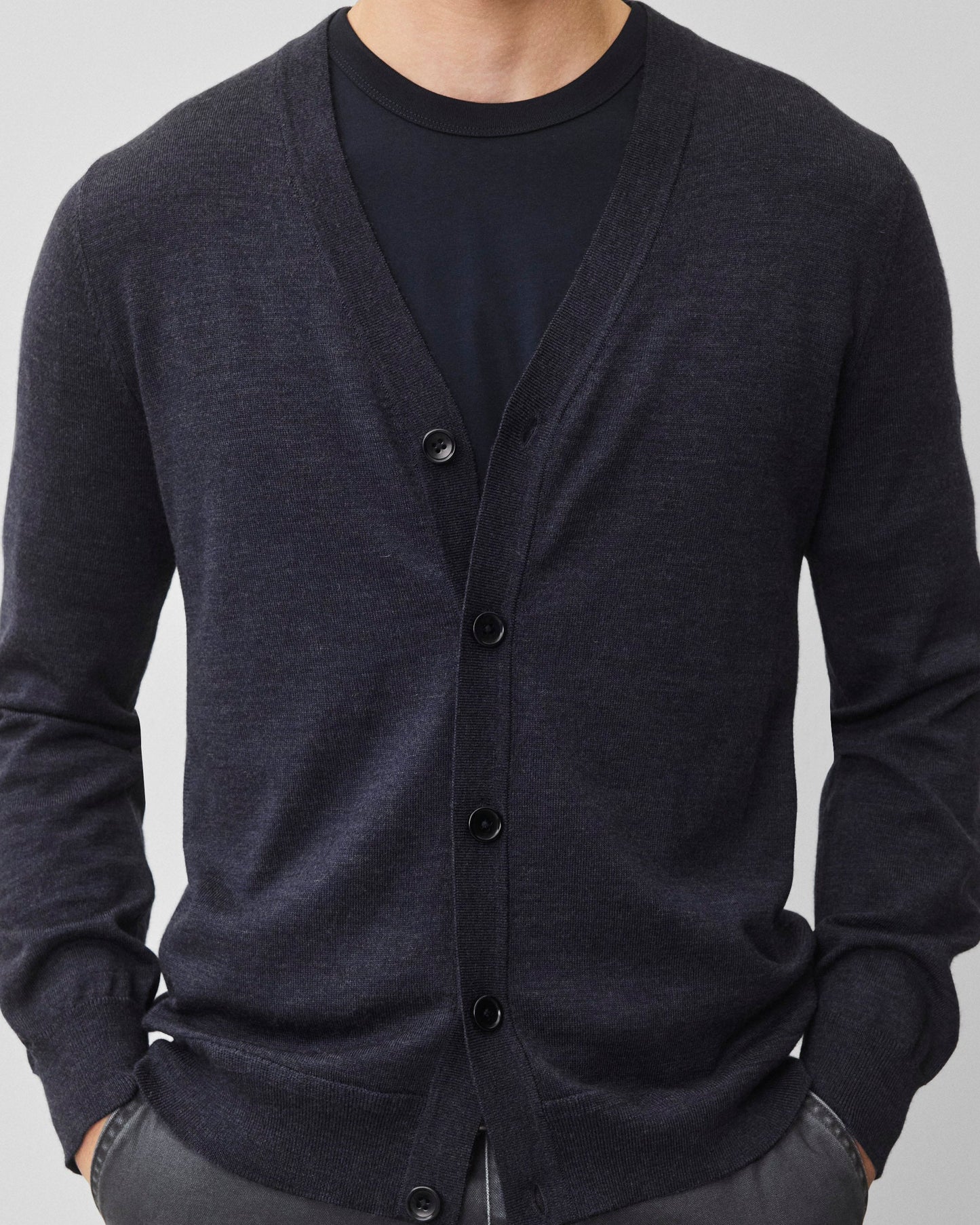 Lightweight Merino Harry Cardigan