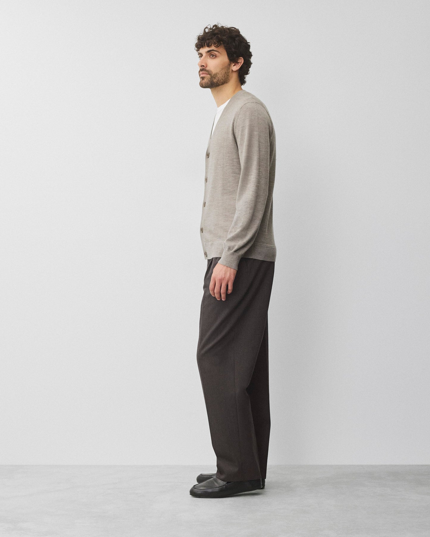 Lightweight Merino Harry Cardigan