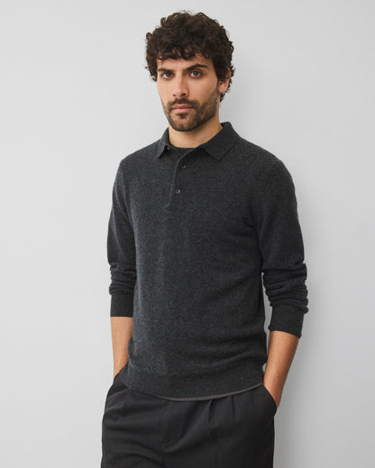 Cashmere Cove Long Sleeve Polo