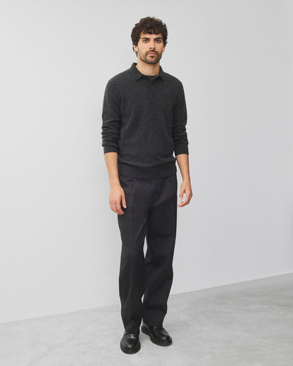 Cashmere Cove Long Sleeve Polo