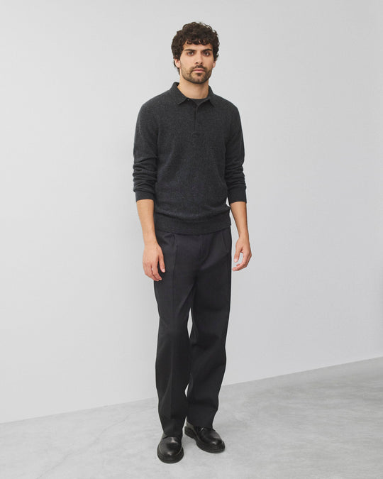 Cashmere Cove Long Sleeve Polo
