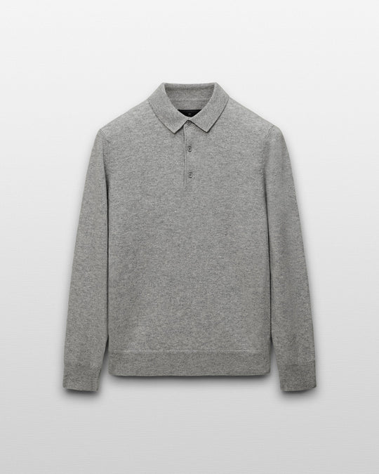 Cashmere Cove Long Sleeve Polo