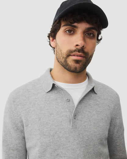 Cashmere Cove Long Sleeve Polo