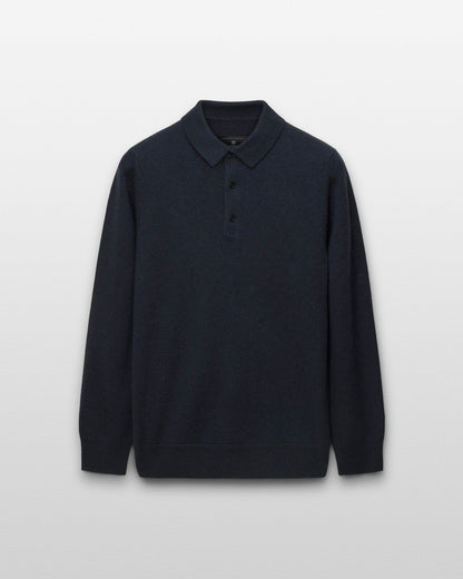 Cashmere Cove Long Sleeve Polo