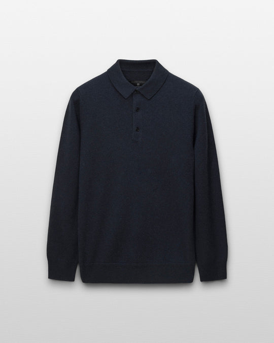 Cashmere Cove Long Sleeve Polo
