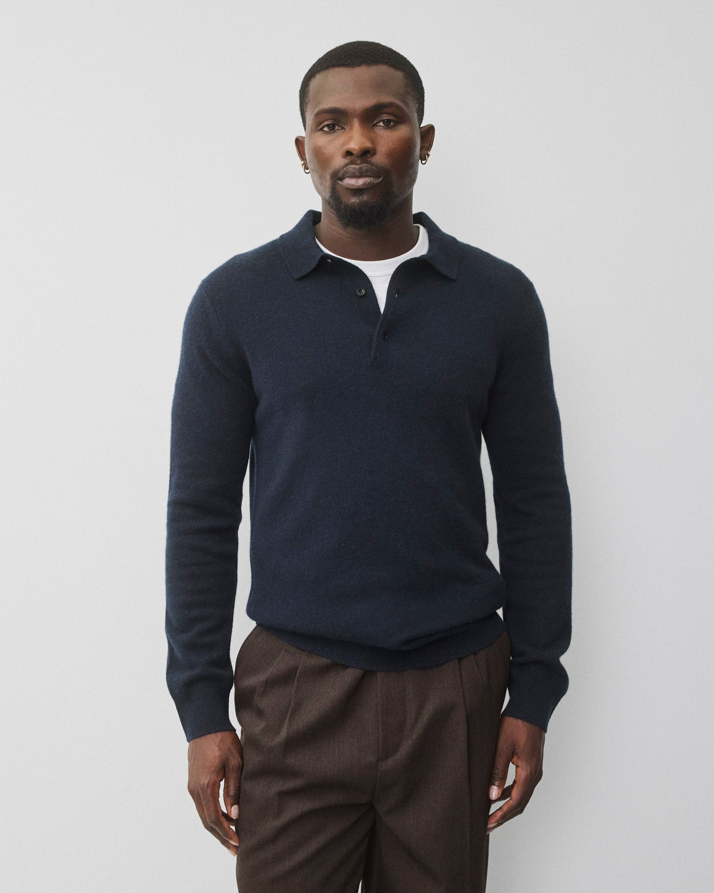 Cashmere Cove Long Sleeve Polo
