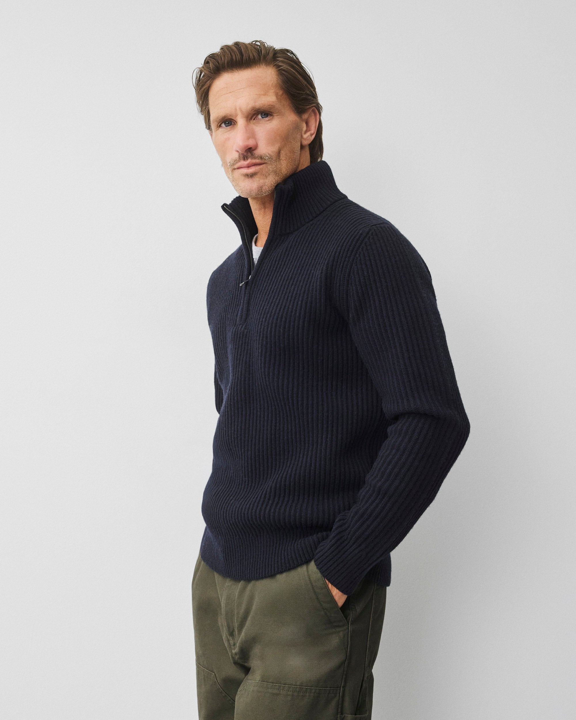 Merino Kenny Quarter Zip | Reigning Champ | Reigning Champ US