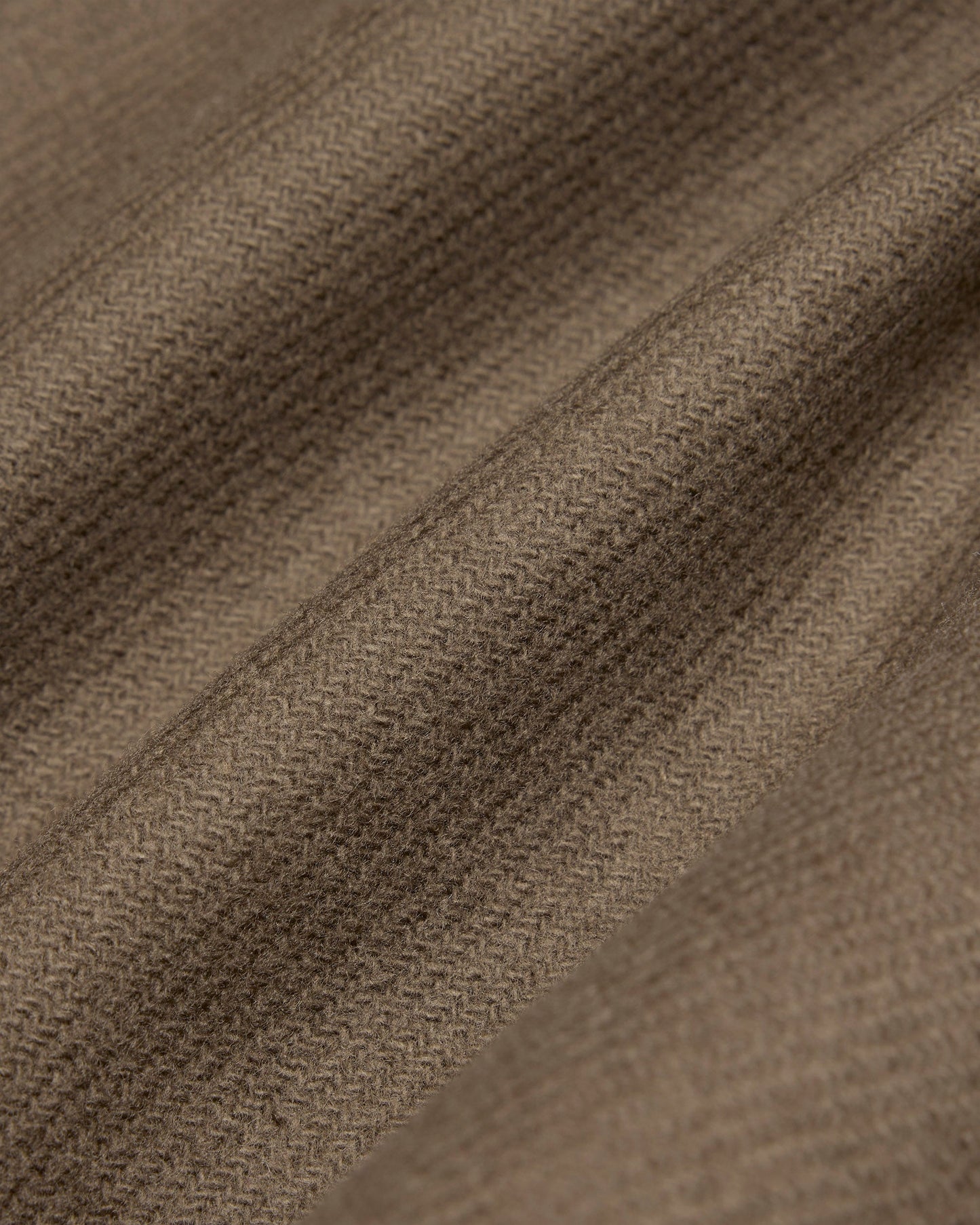 Double Face Wool Concourse Standard Overshirt
