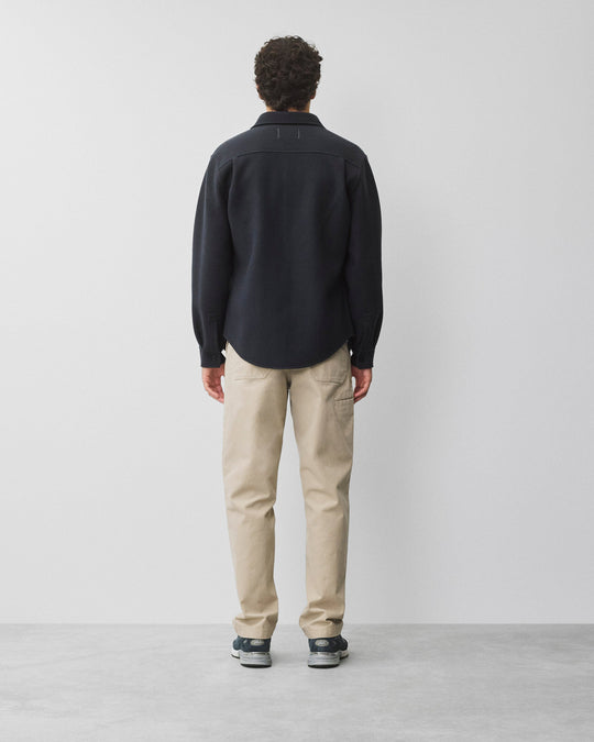 Double Face Wool Concourse Standard Overshirt