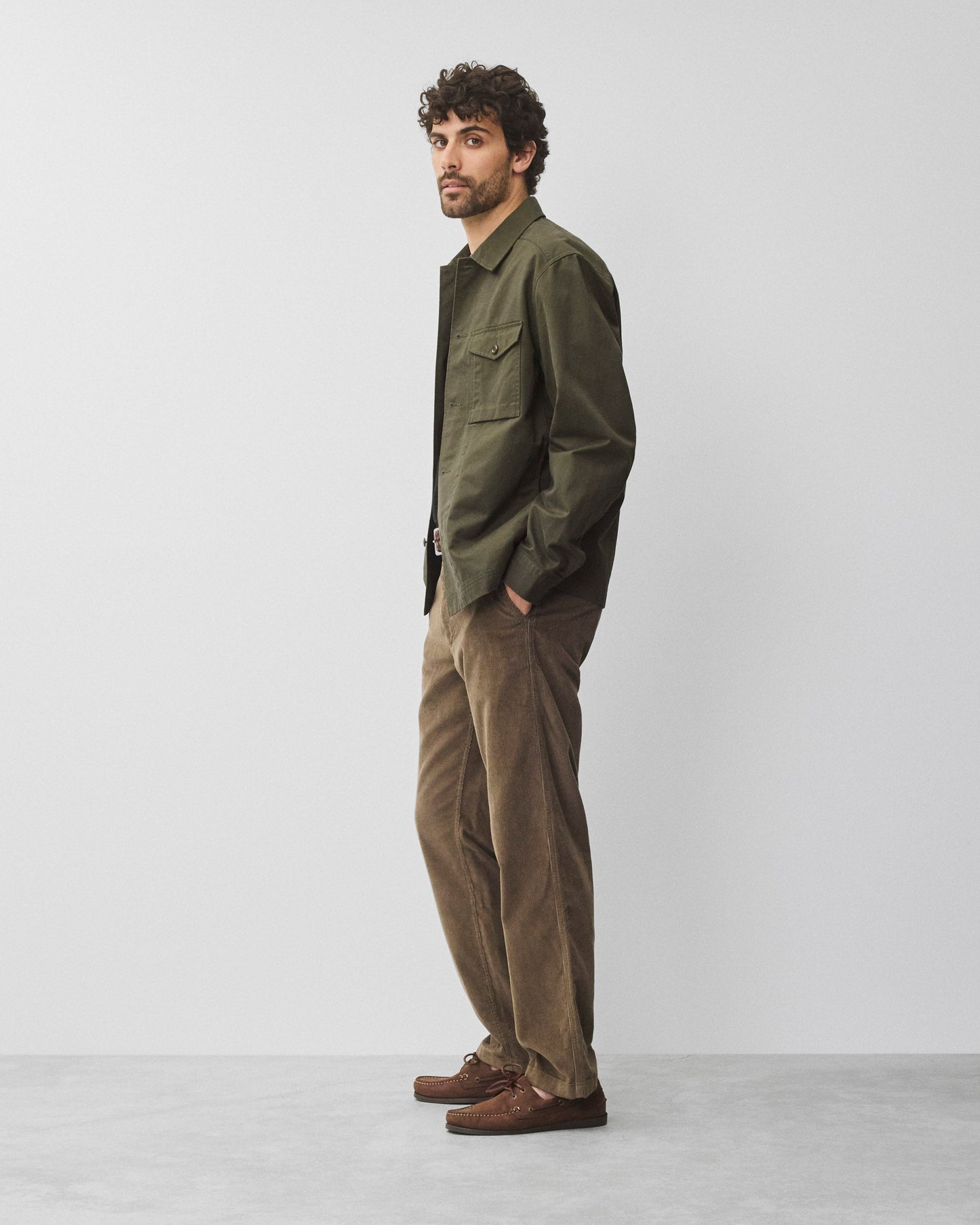 Cotton Chino Keeper Standard Overshirt