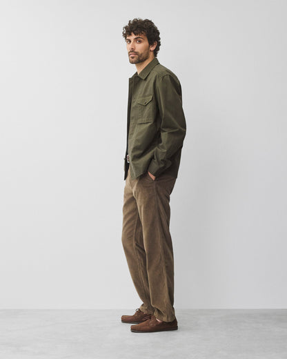 Cotton Chino Keeper Standard Overshirt