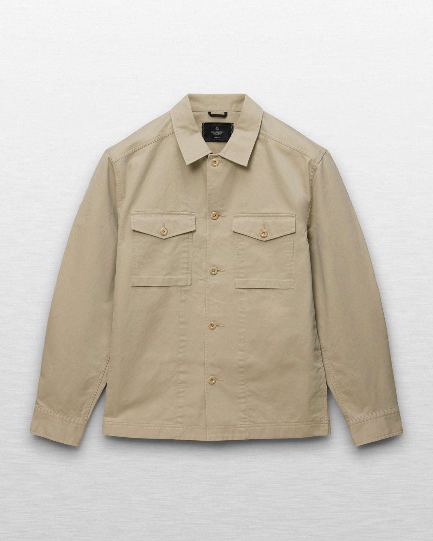 Cotton Chino Keeper Standard Overshirt