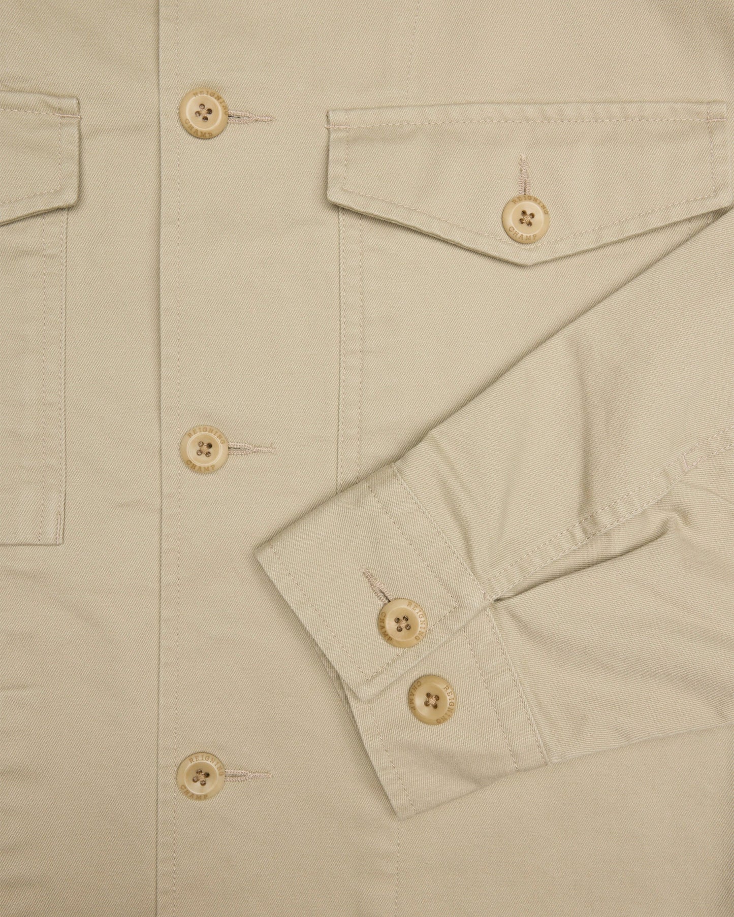 Cotton Chino Keeper Standard Overshirt