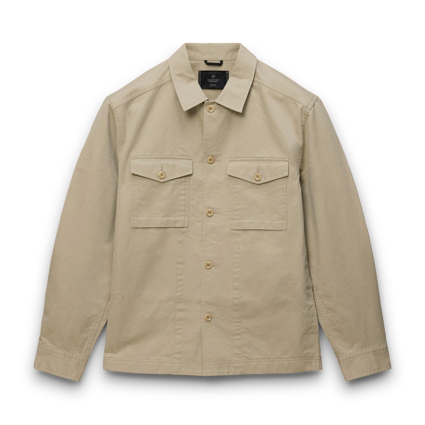 Cotton Chino Keeper Standard Overshirt
