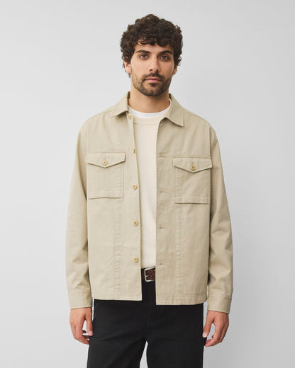 Cotton Chino Keeper Standard Overshirt