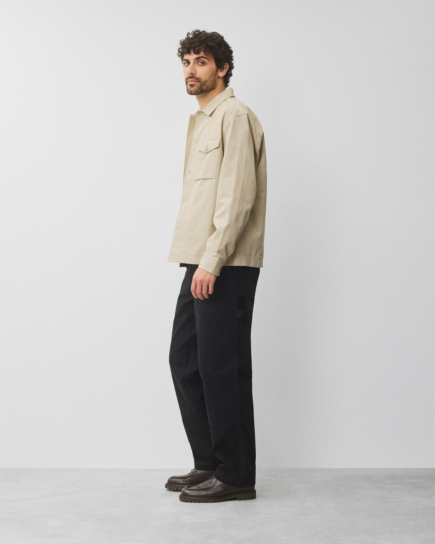 Cotton Chino Keeper Standard Overshirt