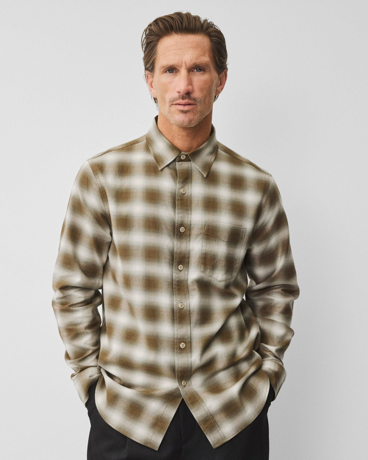 Cotton Flannel Highland Shirt