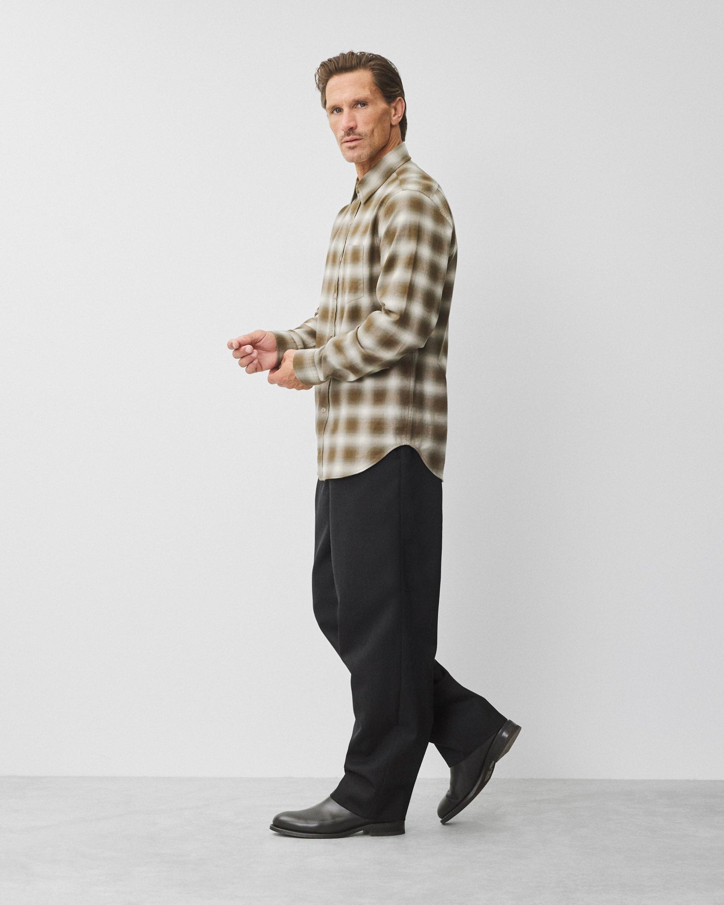 Cotton Flannel Highland Shirt