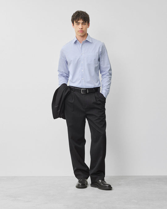 Poplin Stripe Alumni Shirt