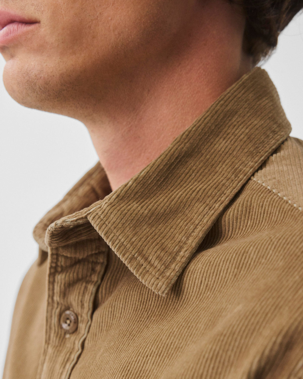Corduroy Campus Standard Overshirt