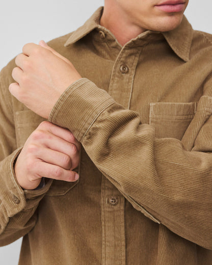 Corduroy Campus Standard Overshirt