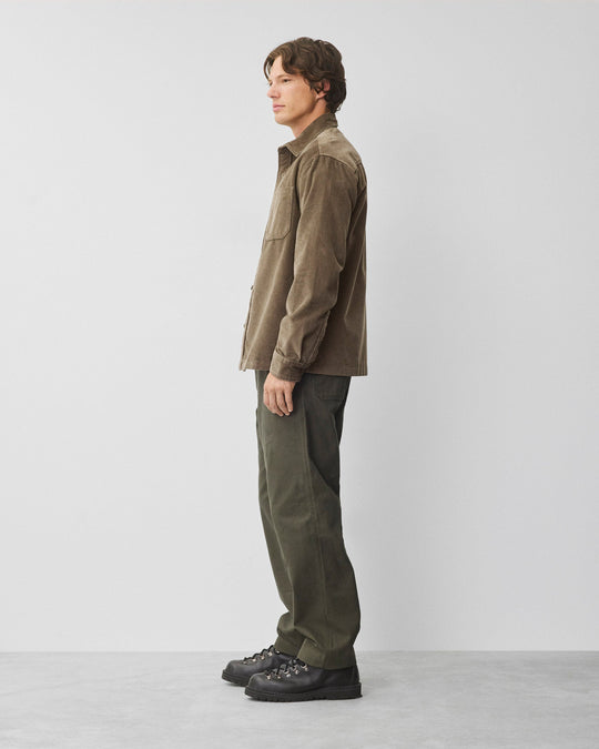 Corduroy Campus Standard Overshirt
