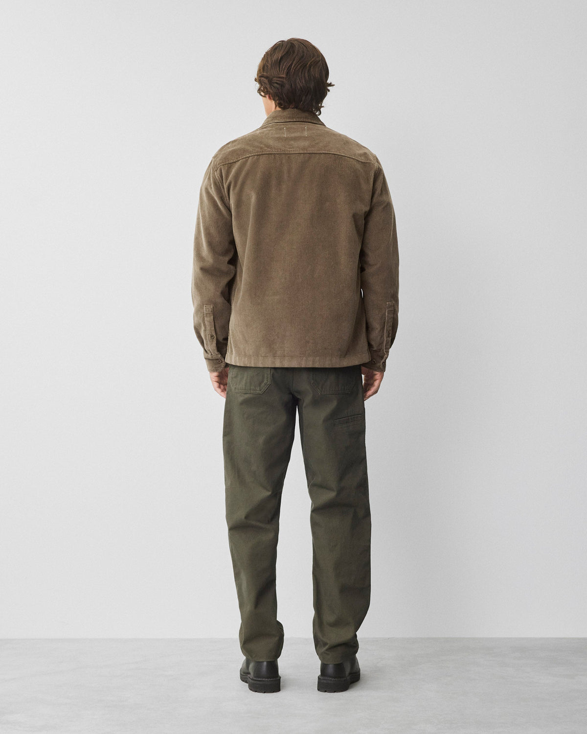 Corduroy Campus Standard Overshirt