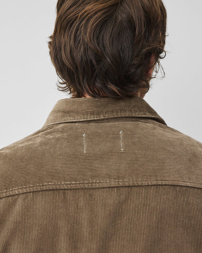 Corduroy Campus Standard Overshirt