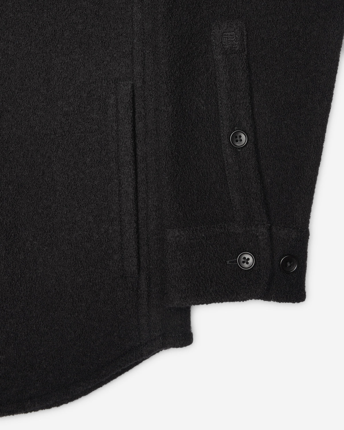Boiled Wool Warden Standard Overshirt
