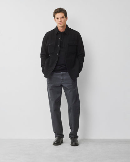 Boiled Wool Warden Standard Overshirt