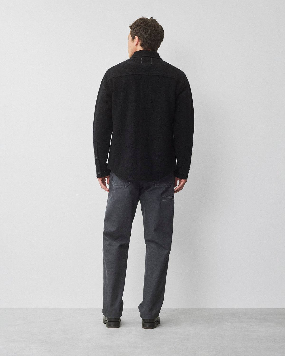 Boiled Wool Warden Standard Overshirt