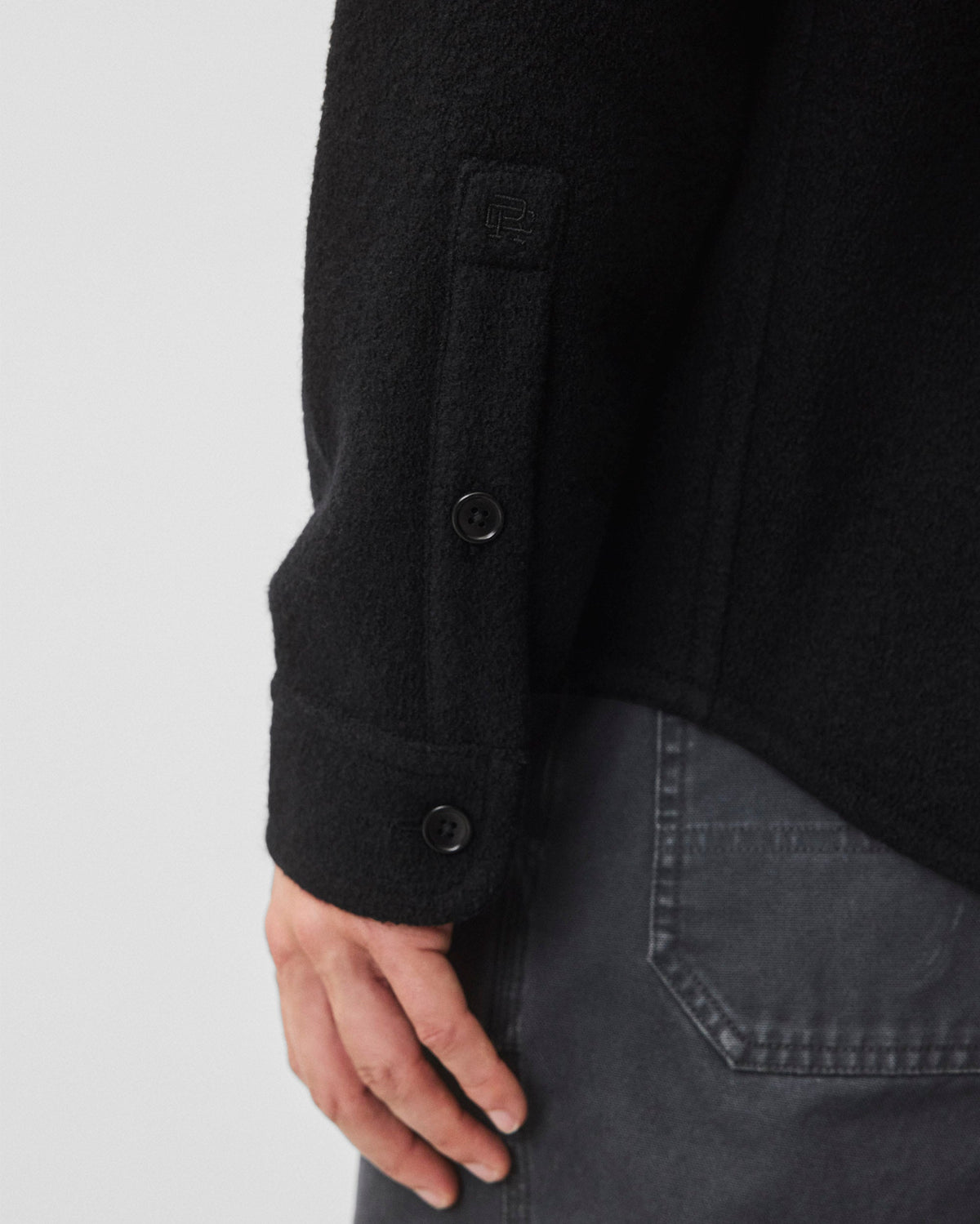 Boiled Wool Warden Standard Overshirt