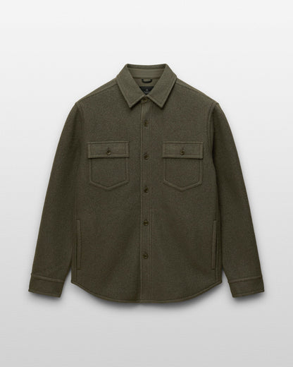 Boiled Wool Warden Standard Overshirt