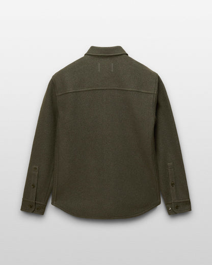 Boiled Wool Warden Standard Overshirt
