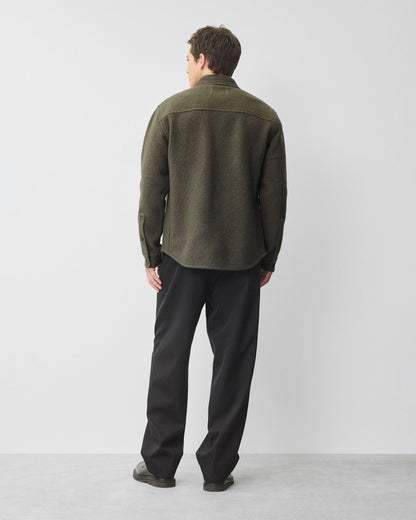 Boiled Wool Warden Standard Overshirt
