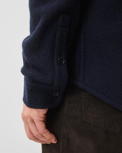 Boiled Wool Warden Standard Overshirt