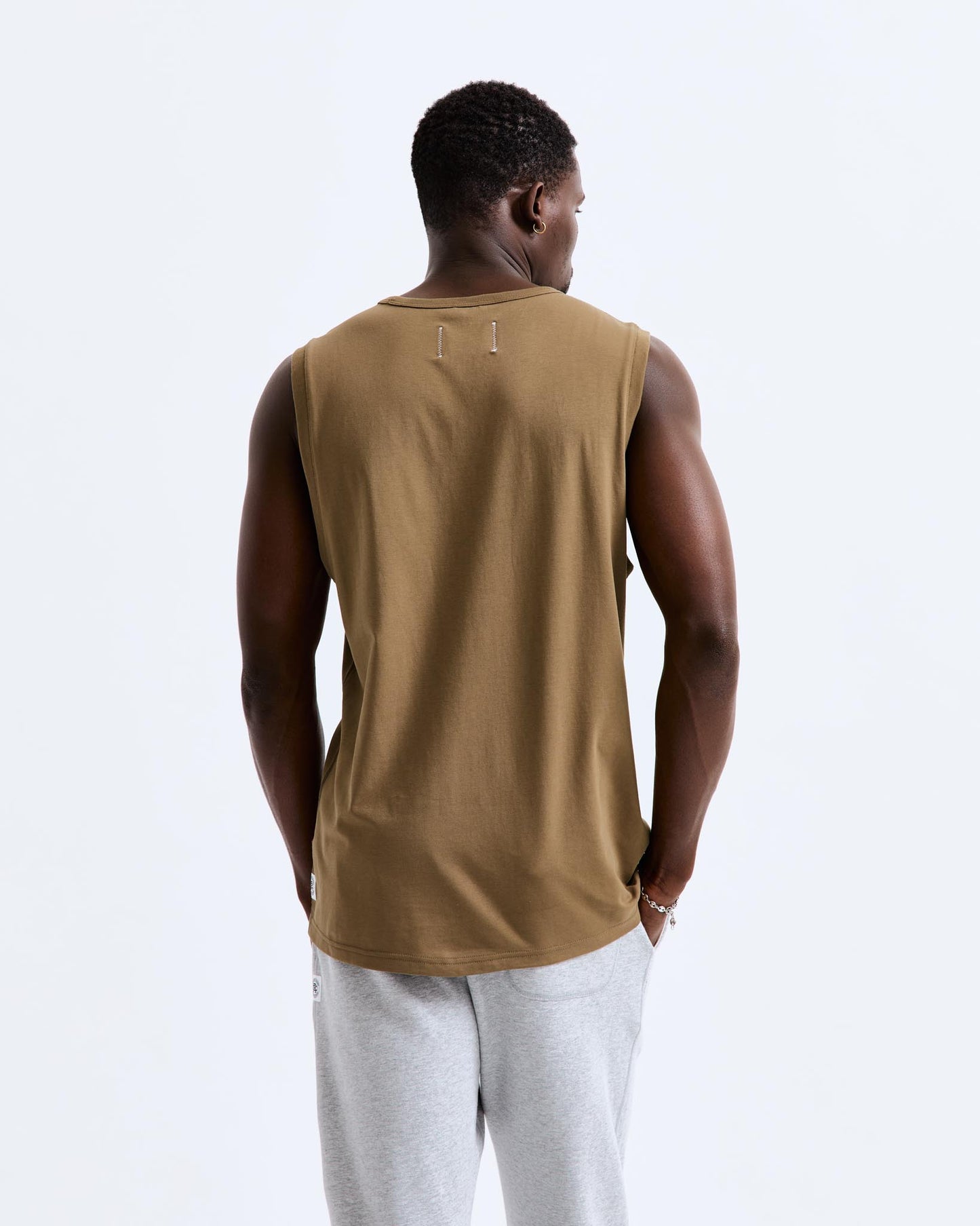 Copper Jersey Sleeveless Shirt - Vault