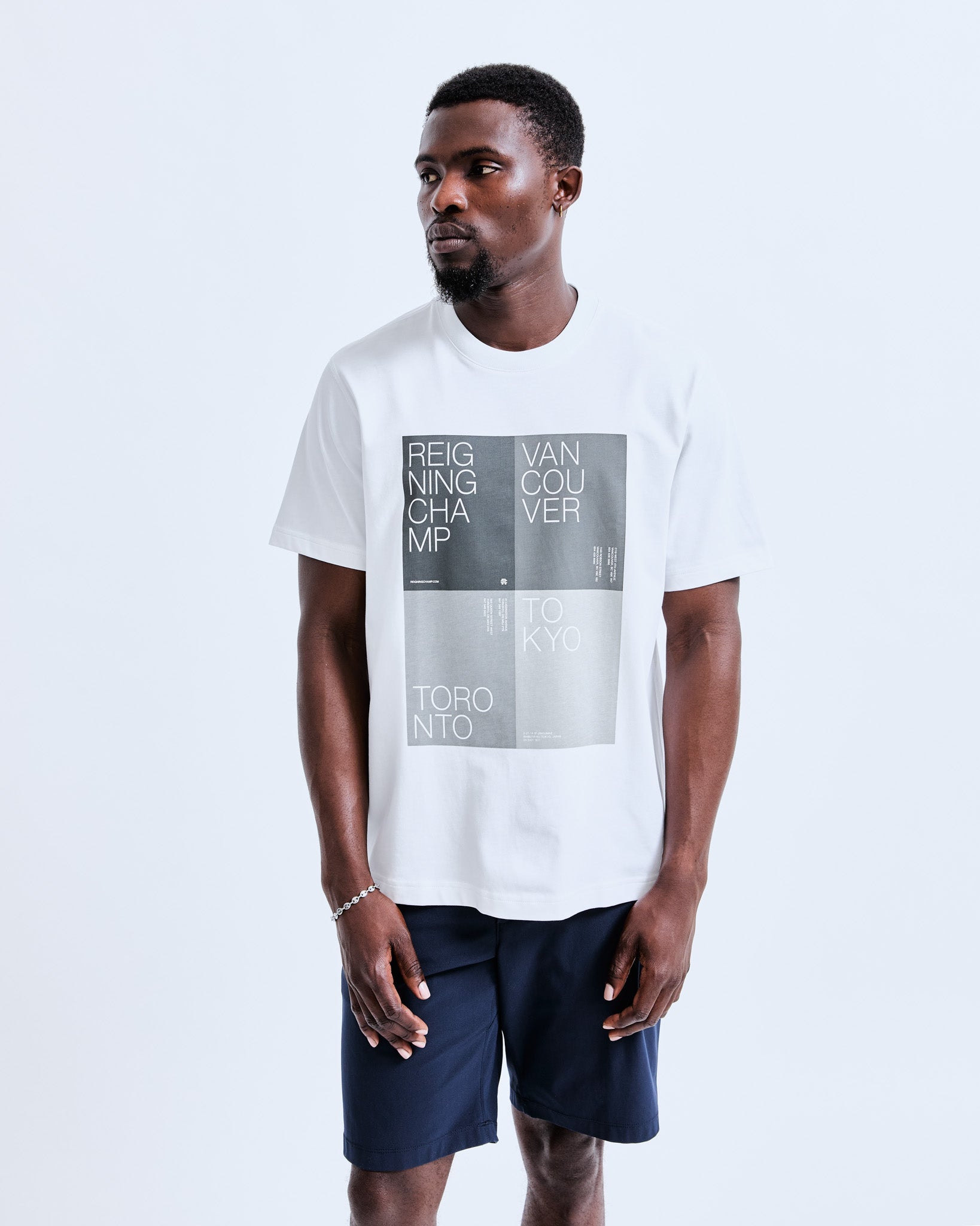 Reigning champ tee discount
