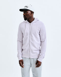 Lightweight Terry Slim Zip Hoodie