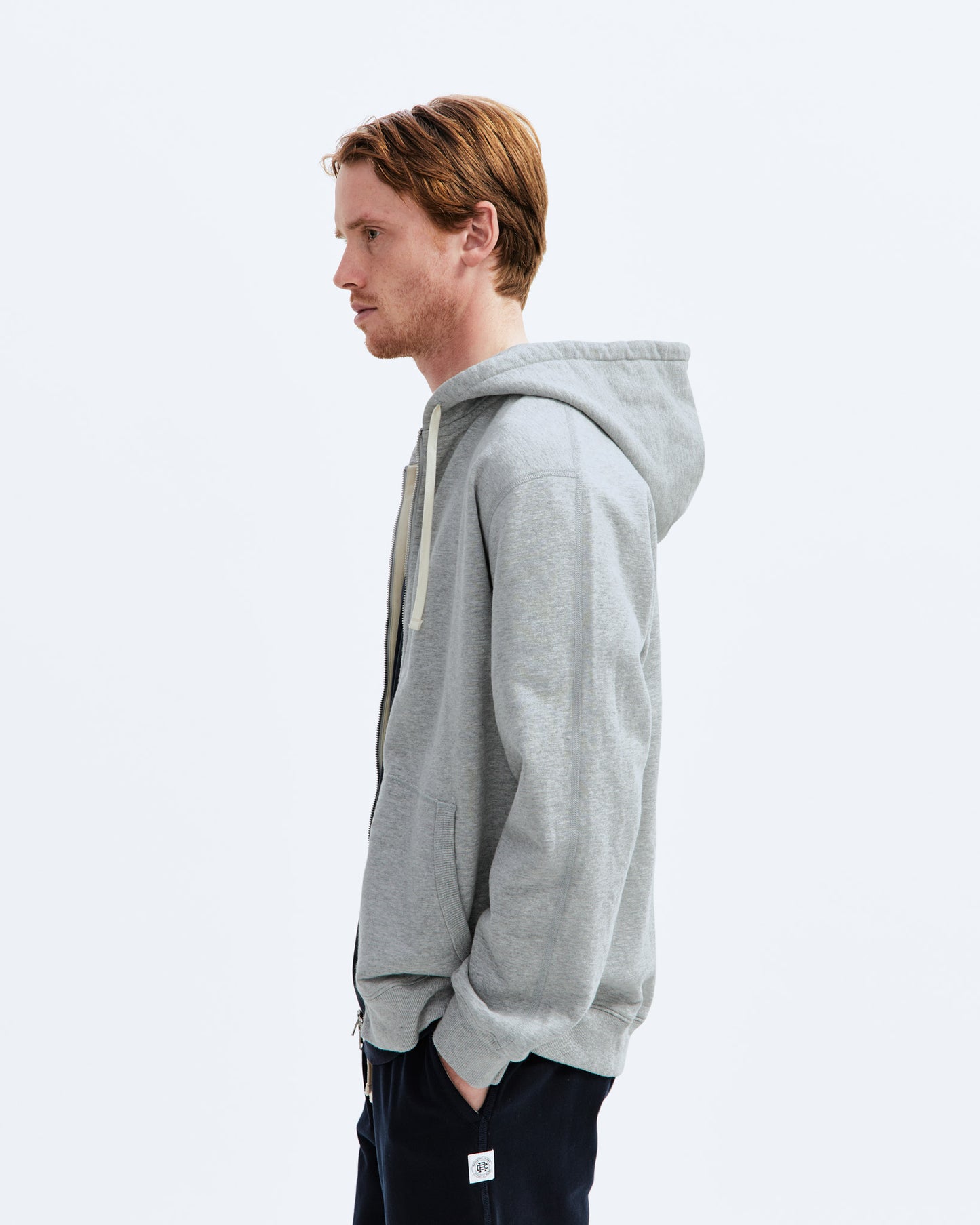 Midweight Terry Classic Full Zip Hoodie - Vault