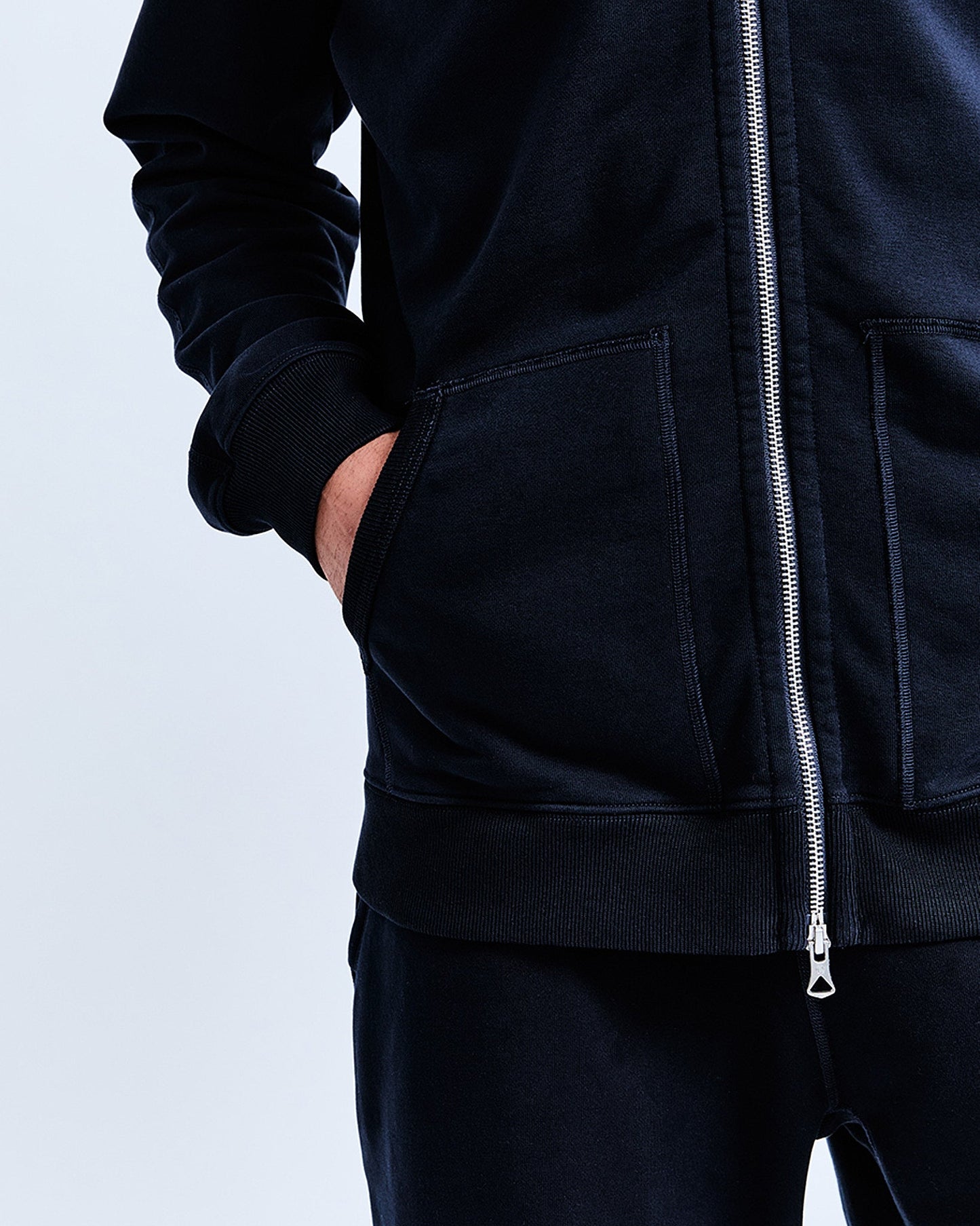 Midweight Terry Classic Full Zip Hoodie - Vault