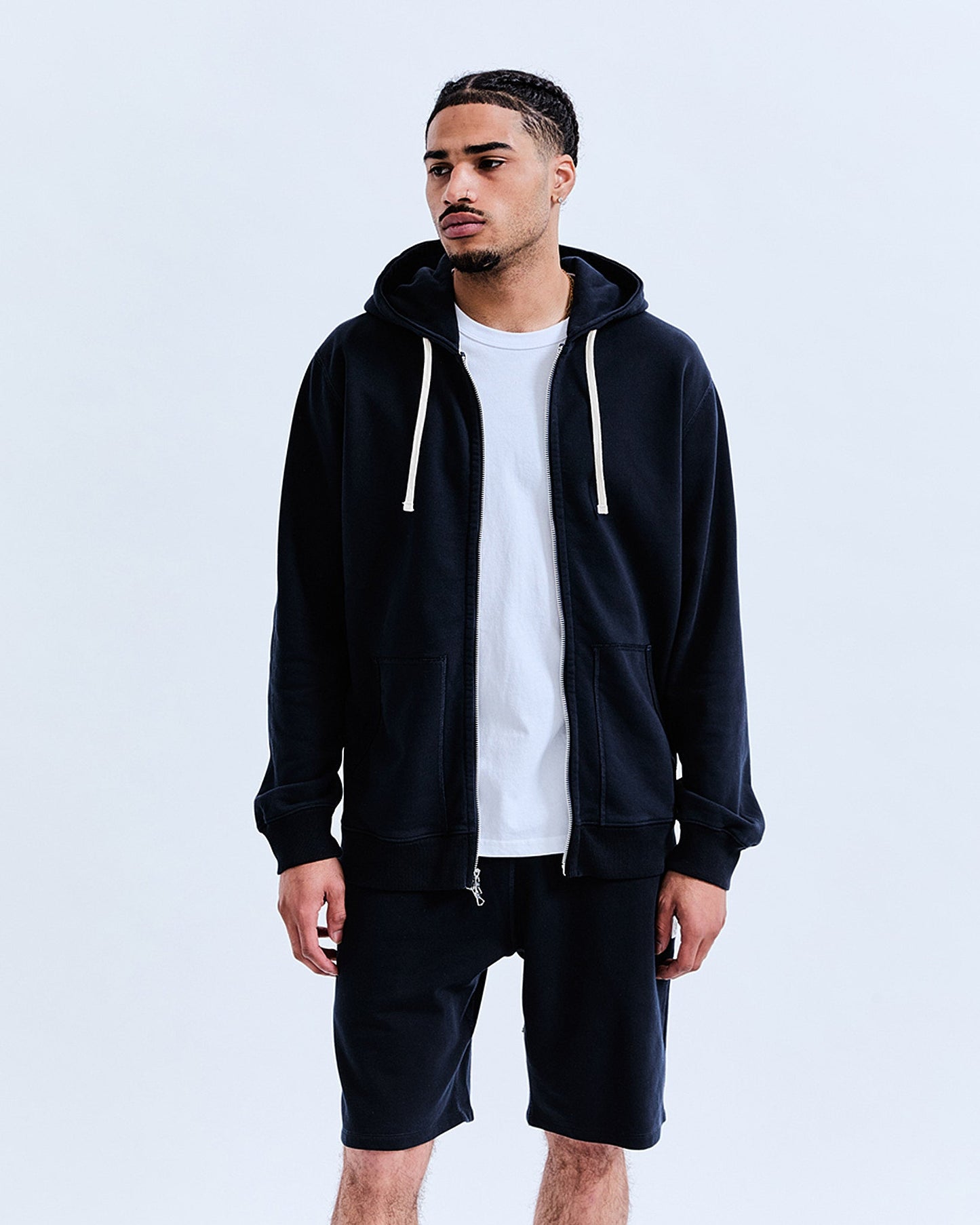 Midweight Terry Classic Full Zip Hoodie - Vault