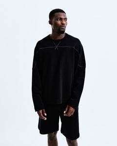 Lightweight Terry Breakaway Crewneck