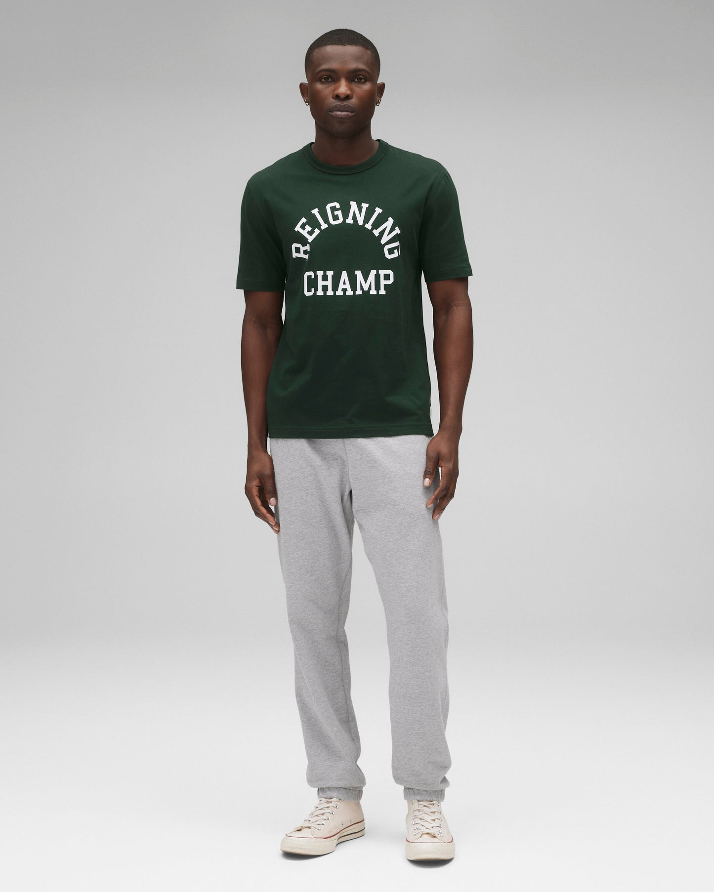 Lightweight Jersey Arch Logo Standard T-Shirt