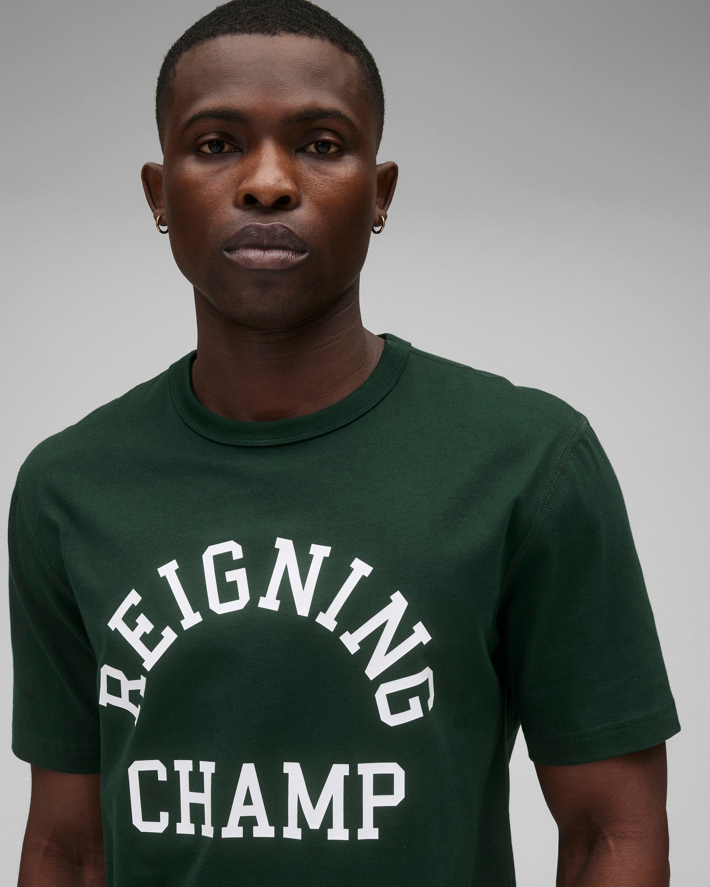 Lightweight Jersey Arch Logo Standard T-Shirt