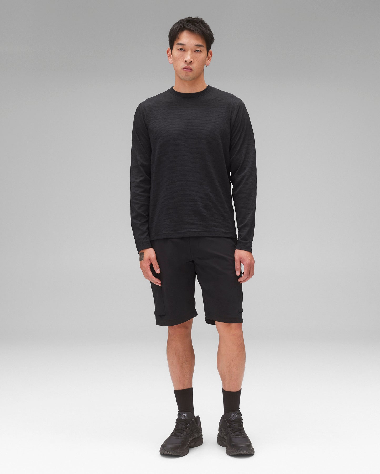 Solotex Mesh Tiebreak Long Sleeve