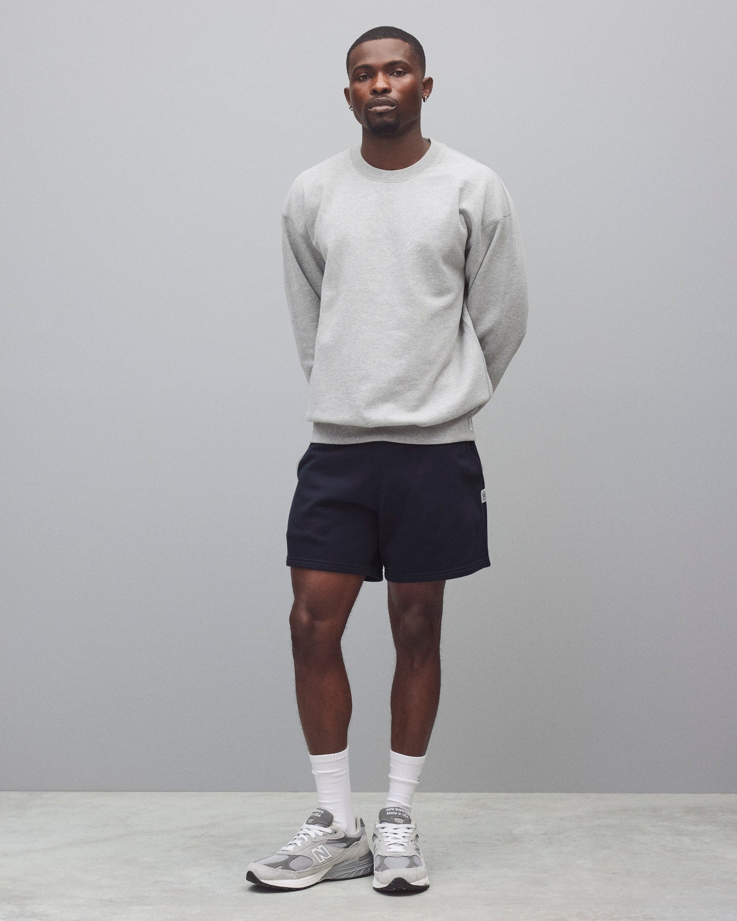 Midweight Terry Relaxed Crewneck - Vault