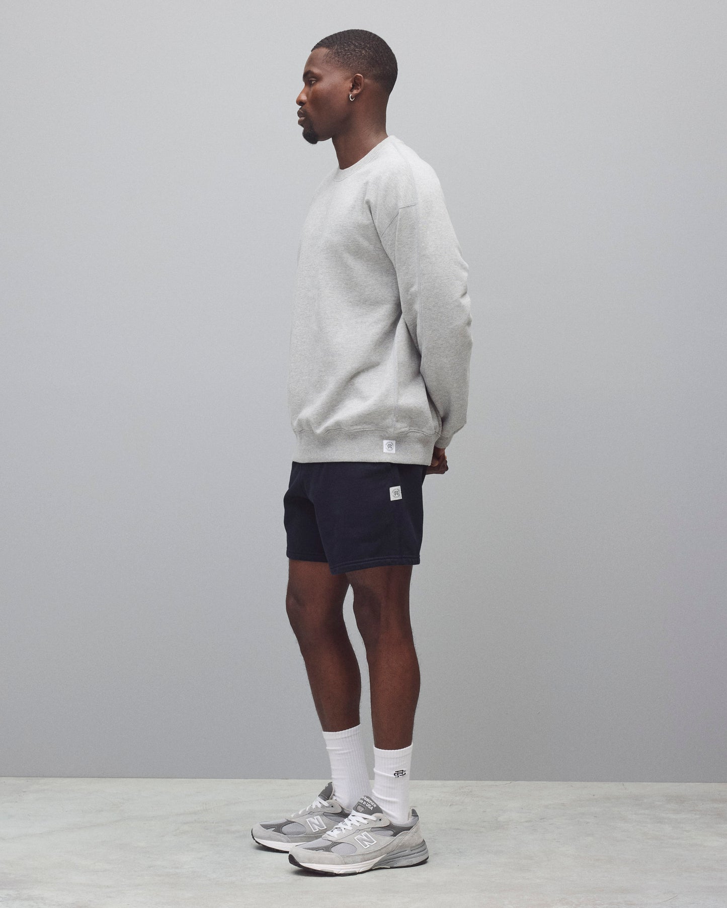 Midweight Terry Relaxed Crewneck - Vault