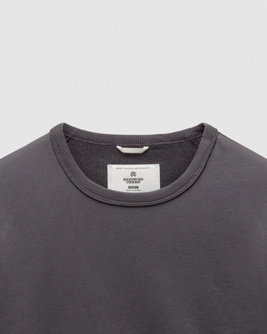 Midweight Terry Slim Crewneck